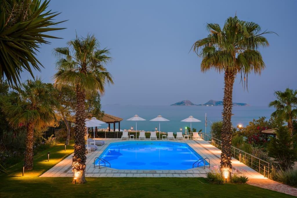 Villa Artemis In Small Kounoupi Porto Heli Exterior foto